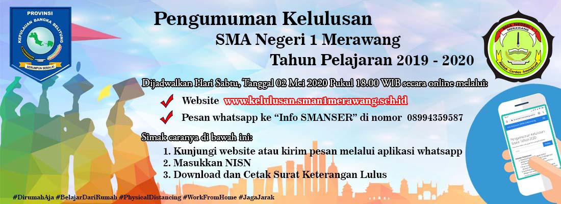 Pengumuman Kelulusan Siswa Tahun Pelajaran 2019/ 2020