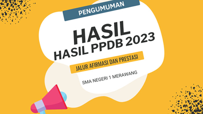 Pengumuman Hasil Seleksi PPDB JALUR AFIRMASI & PRESTASI Tahun 2023