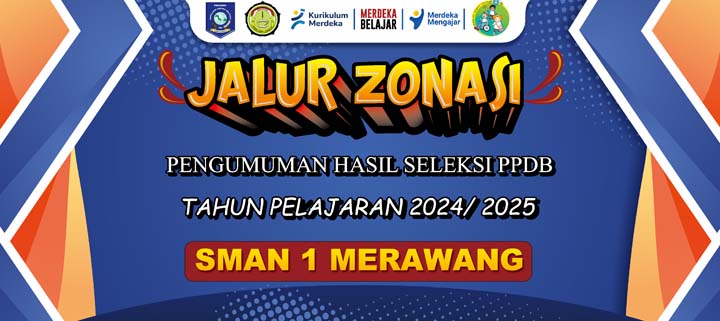 Pengumuman Hasil Seleksi PPDB JALUR ZONASI Tahun 2024